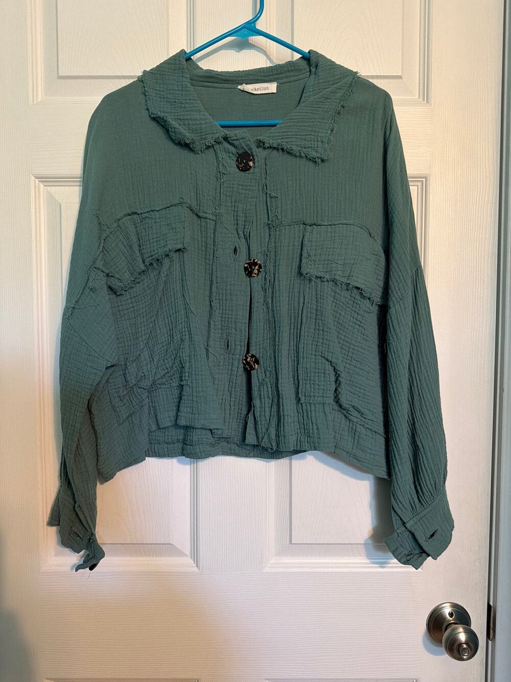Medium oversized Shacket by Bucketlist